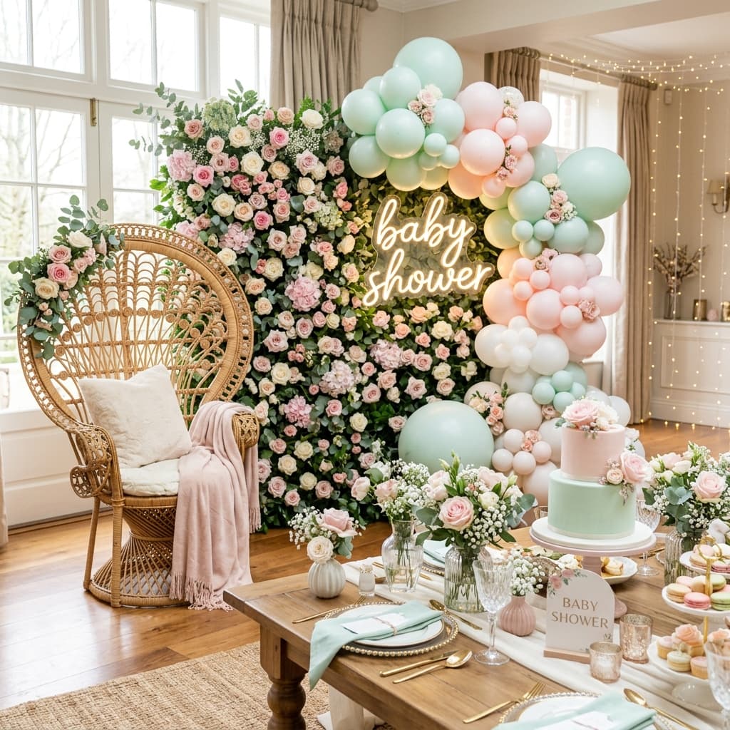 Pastel Baby Shower